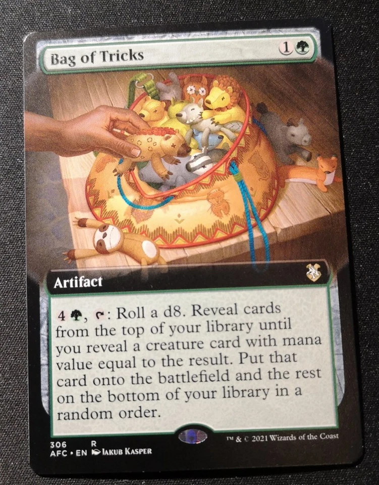Bag Of Tricks - Extended Art - AFC - MTG - EN - NM - 306 - Image 1 of 1