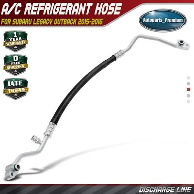 Linha de descarga para Subaru Legacy Outback 2015-2016 2,5L compressor para condensador - Imagem 1 de 4