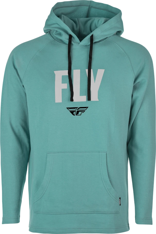Fly Racing Weekender Pullover Hoodie Lg Sea Green/Grey - Image 1 of 1