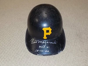 Pittsburgh Pirates Game Worn ABC Flapless Batting Helmet 1970-72 - Picture 1 of 5