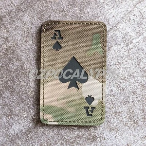 Ace of Spades Patch - army tactical molle gear pack military amcu multicam dpcu - Picture 1 of 3