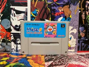 Doraemon 3 Nintendo Super Famicom SFC Authentic Tested Clean Works Q1 - Picture 1 of 2
