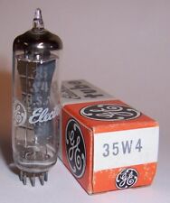 NEW IN BOX G.E. 35W4 RADIO RECTIFIER TUBE - HY90 VALVE - USA