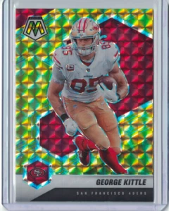 2021 Panini Mosaic George Kittle Yellow & Red Prizm #176 San Francisco 49ers - Bild 1 von 6