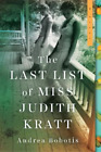Andrea Bobotis The Last List of Miss Judith Kratt (livre de poche)