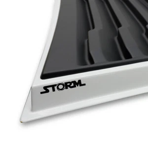 Fits Ford Ranger XLT Wildtrak 2015 19 UTE Scoop Style Hood Cover Matte Black - Picture 1 of 9