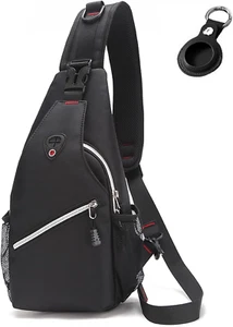 Sling Bag Crossbody Backpack for Men Women Waterproof Sling Backpack for Travel - Picture 1 of 12