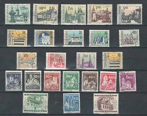 Czechoslovakia Europe Architectures Sets Used Collectible Stamps LOT (Cesk 427) - Picture 1 of 1