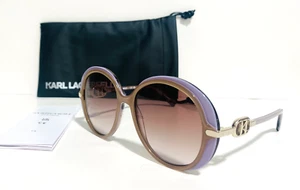 GAFAS DE SOL KARL LAGERFELD KL6084S 238 BEIGE/MARRÓN LILA DEGRADADO 55-17-140 - Imagen 1 de 8