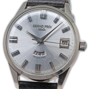 ORIENT GRAND PRIX 100 TRIOSTAT Ref.S65409 Cal.661 100Jewels White Gold Automatic - Picture 1 of 16
