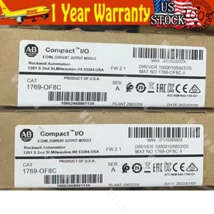 AB 1769-OF8C /A CompactLogix 8 Pt A/O Current Module 1769OF8C US Free Tax - Picture 1 of 4