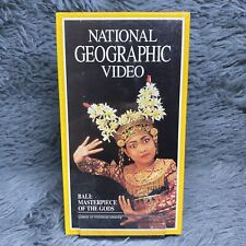 Bali: Masterpiece Of The Gods VHS 1990 National Geographic New And Sealed