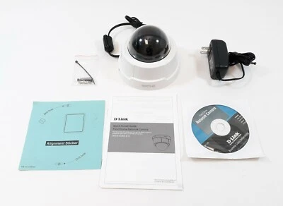 D-Link DCS-6112 Full Hd Fixed Dome IP Camera Network Surveillance BCS6112LN - Image 1 of 3