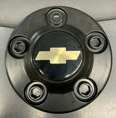 Tapa central llanta única OEM 15545318B Chevrolet GMC 1998-2001 Tahoe Yukon Foto 1 de 2