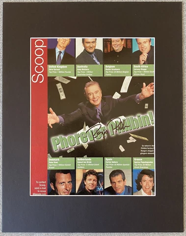 Regis Philbin Signed In Person 11x14 Matted Autographed Photo - Authentic Cover