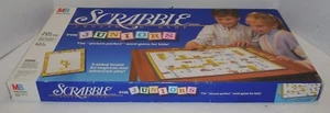Vintage 1989 Scrabble For Juniors Board Game 100% COMPLETE Milton Bradley - Picture 1 of 9