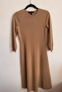 Black Label Ralph Lauren 100% cashmere long sleeve sweater dress Medium - Picture 1 of 12