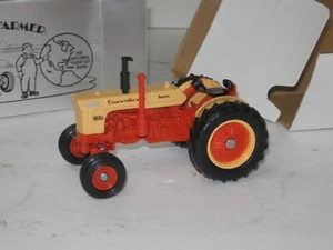 1/43 CASE 800 TOY FARMER SHOW TRACTOR NIB 1990 vintage - Picture 1 of 2
