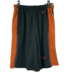 NWT Texas Longhorns Men's Black Nike Fly Short Basketball Dri-Fit Athletic M - Picture 1 of 7