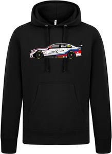 2024 BTCC Touring Car Adam Morgan WSR BMW Hoodie - BLACK - NEW - Picture 1 of 1