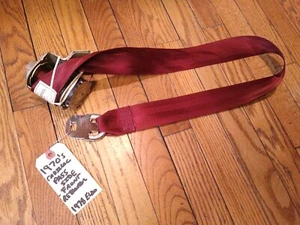 1970's GM Cadillac Buick FRONT PASSENGER Seat Belt Retractor *RED*  CONVERTIBLE - Picture 1 of 8