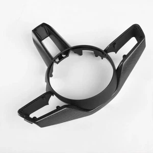Matte Carbon Fiber Steering Wheel Cover For Porsche 911 992/Taycan/Panamera 971 - Picture 1 of 8