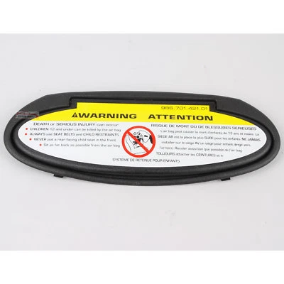 Genuine Porsche 986 Boxster Sun Visor Mirror Assembly Replacement 1997-2004 - Image 1 of 3