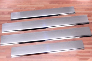 Set Edelstahl Einstiegsleisten Chrom Matt für Opel Zafira A 1999-2005 - Bild 1 von 1