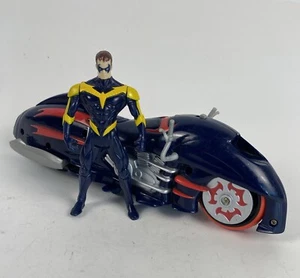 Vtg 1997 Batman & Robin ROBINS REDBIRD Motorcycle and Robin Figure DC Comics - Picture 1 of 21