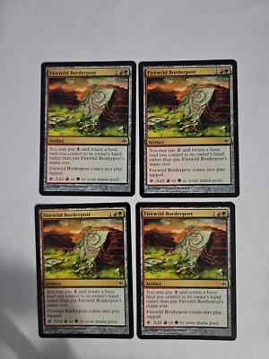 MtG Firewild Borderpost LP x4 - Alara Reborn - Image 1 of 2