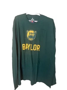 Men's Baylor Bears Campus Long Sleeve T-Shirt Sz 5XL - Picture 1 of 3