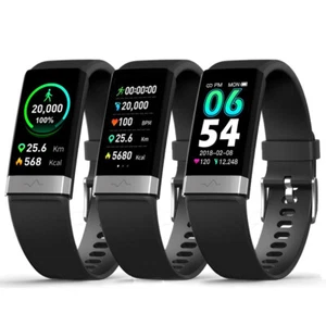 Indigi® BT SmartWatch & Phone + Body Temperature + Heart Rate/Sleep Monitor - Picture 1 of 12