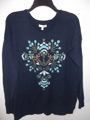 SONOMA - MUJER - SUÉTER - AZUL FLORAL - TALLA GRANDE (AC-28-198x2) Foto 1 de 3