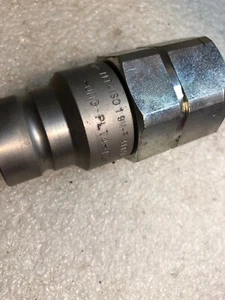 DNP PLT4-12-12N-NPT, 3/4" Flat Face Hydraulic Coupler - Picture 1 of 6