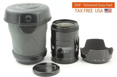 Duty-Free US【Top MINT w/Hood】Minolta AF 35mm F1.4 Lens For Minolta Sony A JAPAN - Image 1 of 4