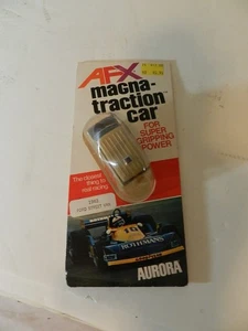 VINTAGE SLOT CAR- VINTAGE AURORA AFX-MAGNA TRACTION- FORD STREET VAN-NEW ON CARD - Picture 1 of 8