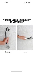 12 Zoll Edelstahl Haltegriff Badezimmer Sicherheit Behinderung Dusche Badewanne Unterstützung. NEU - Bild 1 von 6