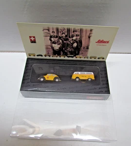 1:90 Schuco Piccolo 5017160 Set 5 Schweizer Post PTT VW T2 + Käfer in OVP  (D2) - Bild 1 von 6