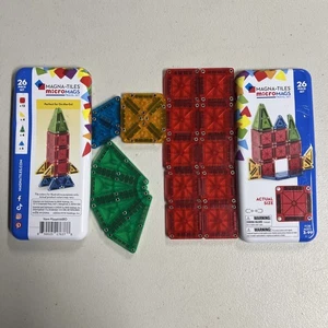 MAGNA-TILES microMAGS Travel Set 20-Piece Magnetic Construction Set SEE DESC - Picture 1 of 7