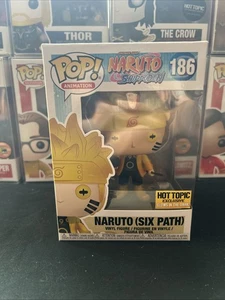Funko POP Animation #186 Naruto Six Path Glow 2016 Hot Topic Exclusive Shippuden - Picture 1 of 7