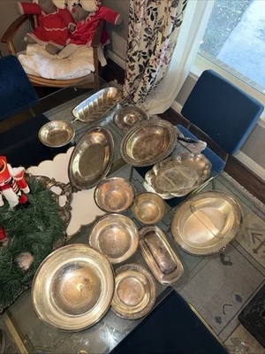 Посеребренный Paul RiversGorhamwm Rogers camille doodle Silver Co reed Barion TM - Изображение 1 из 4