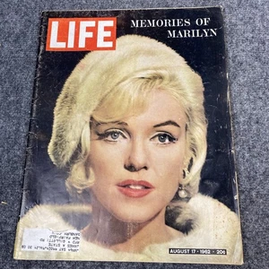 LIFE Magazine August 17 1962 Memories of Marilyn Monroe 1st Cover After Death B - Picture 1 of 8