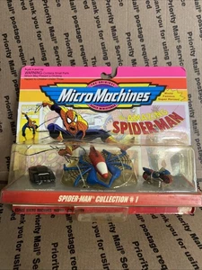 NEW 1993 Micro Machines Marvel The Amazing Spider-Man Collection #1 by Galoob - Picture 1 of 7