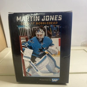NHL San Jose Shark Bobblehead Martin Jones 2016-17 - Picture 1 of 11