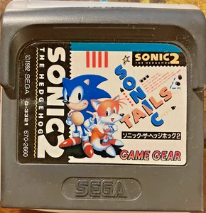 Sonic 2 Sonic Tails Sega Game Gear - Picture 1 of 2