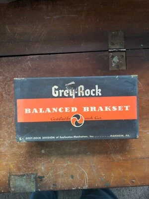 Forro de freio NOS GREY-ROCK #BB2005BD BUICK LINCOLN - Imagem 1 de 3