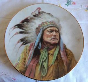 PRIDE OF THE CHEYENNE  PLATE BY PERILLO COUNCIL OF NATIONS - Picture 1 of 4