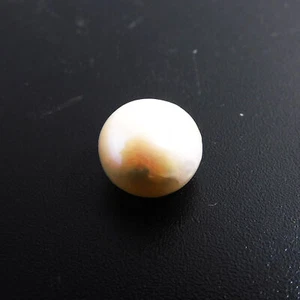 Natural Sea Pearl CERTIFIED Loose Gem 5.00 Carat White Mabe Excellent Fancy Cut - Picture 1 of 13