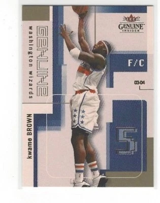 2003-04 FLEER GENUINE INSIDER BASKETBALL BASE SERIES SINGLES #'S 1-140 - Image 1 of 2