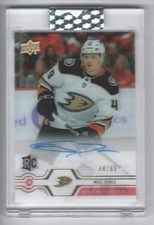 2019-20 Upper Deck Clear Cut Hockey Exclusives #CC-MJ Max Jones Auto 44/65